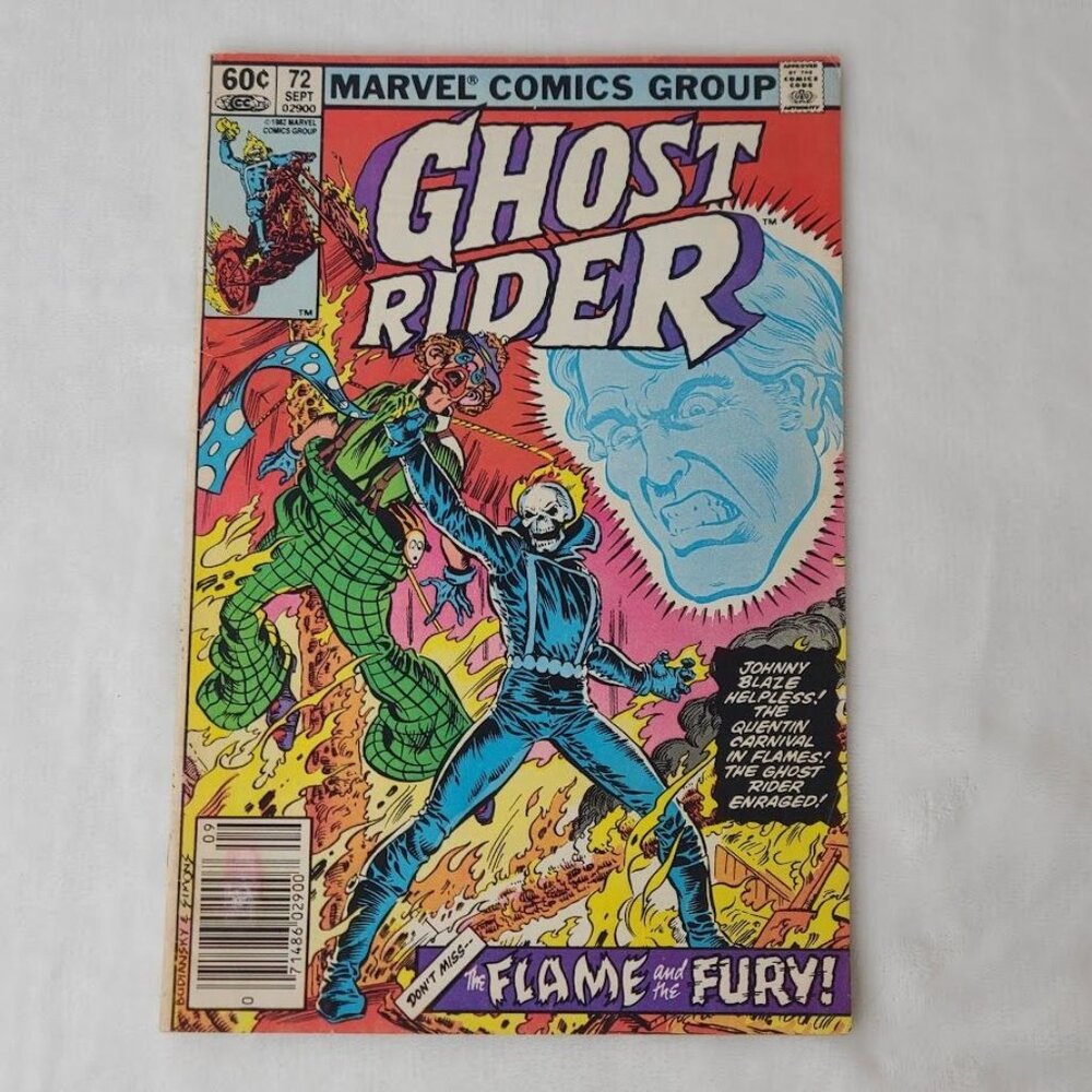 Ghost Rider 72 Marvel Comics Newsstand 1982 VG/FN 5.0 Bronze Age - Picture 10 of 16